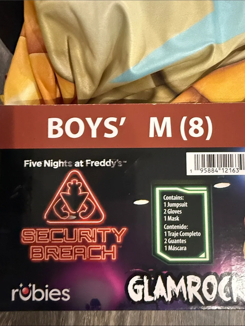 Five Nights at Freddy's Glamrock Freddy boys' Halloween costume
